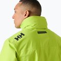 Pánska jachtárska bunda Helly Hansen Crew Hooded Midlayer 2 luminous green 4