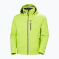 Pánska jachtárska bunda Helly Hansen Crew Hooded Midlayer 2 luminous green 9