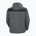 Pánska jachtárska bunda Helly Hansen Crew Hooded Midlayer 2 thunder grey 10