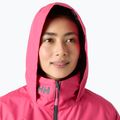 Dámska jachtárska bunda Helly Hansen Crew Hooded Midlayer 2.0 hot pink 3