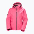 Dámska jachtárska bunda Helly Hansen Crew Hooded Midlayer 2.0 hot pink 8