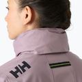 Dámska jachtárska bunda Helly Hansen Crew Hooded Pile purple clay 4