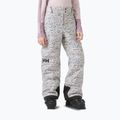 Detské lyžiarske nohavice Helly Hansen Diamond purple clay aop