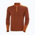 Pánska termo mikina Helly Hansen Lifa Merino Midweight 1/2 Zip iron oxide