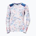 Dámska termo bielizeň Helly Hansen Lifa Active white slope map aop 5