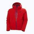 Pánska lyžiarska bunda Helly Hansen Alpha Lifaloft red 11
