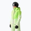 Dámska lyžiarska bunda Helly Hansen Alphelia luminous green