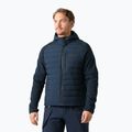 Pánska hybridná bunda Helly Hansen Skagen Hybrid Knit Insulator navy