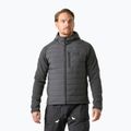 Pánska hybridná bunda Helly Hansen Skagen Hybrid Knit Insulator ebony