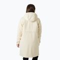 Dámsky kabát do dažďa Helly Hansen Moss Ins Pu Coat cream 2