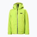 Detská lyžiarska bunda Helly Hansen Alpha luminous green