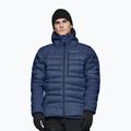 Pánska páperová bunda NORRONA Falketind Down 750 Zip Hood indigo night