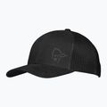 Šiltovka NORRONA Snap Back Trucker Mesh caviar black