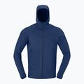 Pánska trekingová mikina NORRONA Falketind Warm2 Stretch Hood indigo night 5