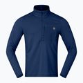 Pánska trekingová mikina NORRONA Femund Warm1 Zip Neck indigo night 5