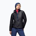 Dámska páperová bunda NORRONA Trollveggen Down800 Super Light caviar black