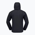 Pánska zateplená bunda NORRONA Femund Thermo60 Zip Hood caviar black 2