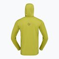 Pánska trekingová mikina NORRONA Falketind Warm1 Hood golden lime/olive night 7