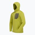 Pánska trekingová mikina NORRONA Falketind Warm1 Hood golden lime/olive night 8