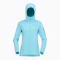 Dámska trekingová mikina NORRONA Falketind Warm1 Hood aqua haze/trooper 5