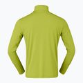 Pánska trekingová mikina NORRONA Femund Warm1 Zip Neck golden lime/olive night 6