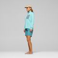 Dámska trekingová mikina NORRONA Femund Warm1 Zip Neck aqua haze/trooper 4