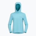 Dámska trekingová mikina NORRONA Femund Tech Hood aqua haze 6