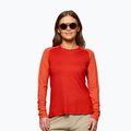 Dámske trekingové tričko longsleeve NORRONA Femund PureUll LS aura orange/paprika
