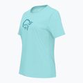 Dámske tričko NORRONA Cotton Viking aqua haze 7
