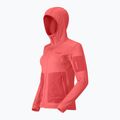 Dámska trekingová mikina NORRONA Falketind Warm2 Stretch Hood deep sea coral/baked apple 7
