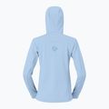 Dámska trekingová mikina NORRONA Falketind Warm2 Stretch Hood cashmere blue/allure 6