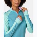 Dámska termo bielizeň KARI TRAA Mila Half Zip blue lagoon 5