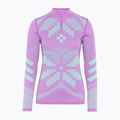 Dámska termo bielizeň KARI TRAA Faith Half Zip violet 4