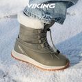 Detské snehule Viking Footwear Equip Warm Waterproof Zip olive 8