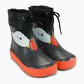Kaloshe detské Viking Footwear Alv Barefoot Paw Print čierne 10