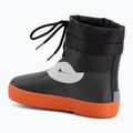 Detské gumáky Viking Alv Barefoot Paw Print black 3
