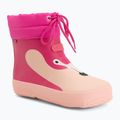 Detské gumáky Viking Alv Barefoot Paw Print light pink/magenta