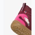 Topánky barefoot detské Viking Footwear Alv Barefoot Mid 2V Waterproof burgundské 14