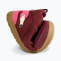 Topánky barefoot detské Viking Footwear Alv Barefoot Mid 2V Waterproof burgundské 16
