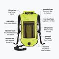 Záchranná bójka BuddySwim Backpack 28 l žltá 2