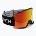 Lyžiarske okuliare Smith Squad XL black/ChromaPop Sun Red Mirror/ChromaPop Storm Yellow Flash 2