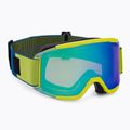 Lyžiarske okuliare Smith Squad neon yellow/chromapop everyday green mirror M668 2