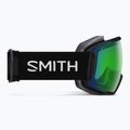 Lyžiarske okuliare Smith Sequence OTG S2 black/chromapop everyday green mirror 4