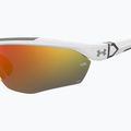 Pánske slnečné okuliare Under Armour Yard Pro matte white/orange multilayer oleophobic 7