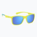 Detské slnečné okuliare Polaroid PLD 8053/S matte yellow azure/blue mirror polarized