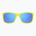 Detské slnečné okuliare Polaroid PLD 8053/S matte yellow azure/blue mirror polarized 3