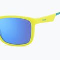 Detské slnečné okuliare Polaroid PLD 8053/S matte yellow azure/blue mirror polarized 5