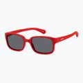 Detské slnečné okuliare Polaroid PLD K008/S matte red/grey polarized 2