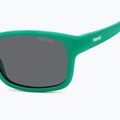 Detské slnečné okuliare Polaroid PLD K008/S matte green/grey polarized 5