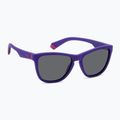 Detské slnečné okuliare Polaroid PLD 8056/S matte violet/grey polarized